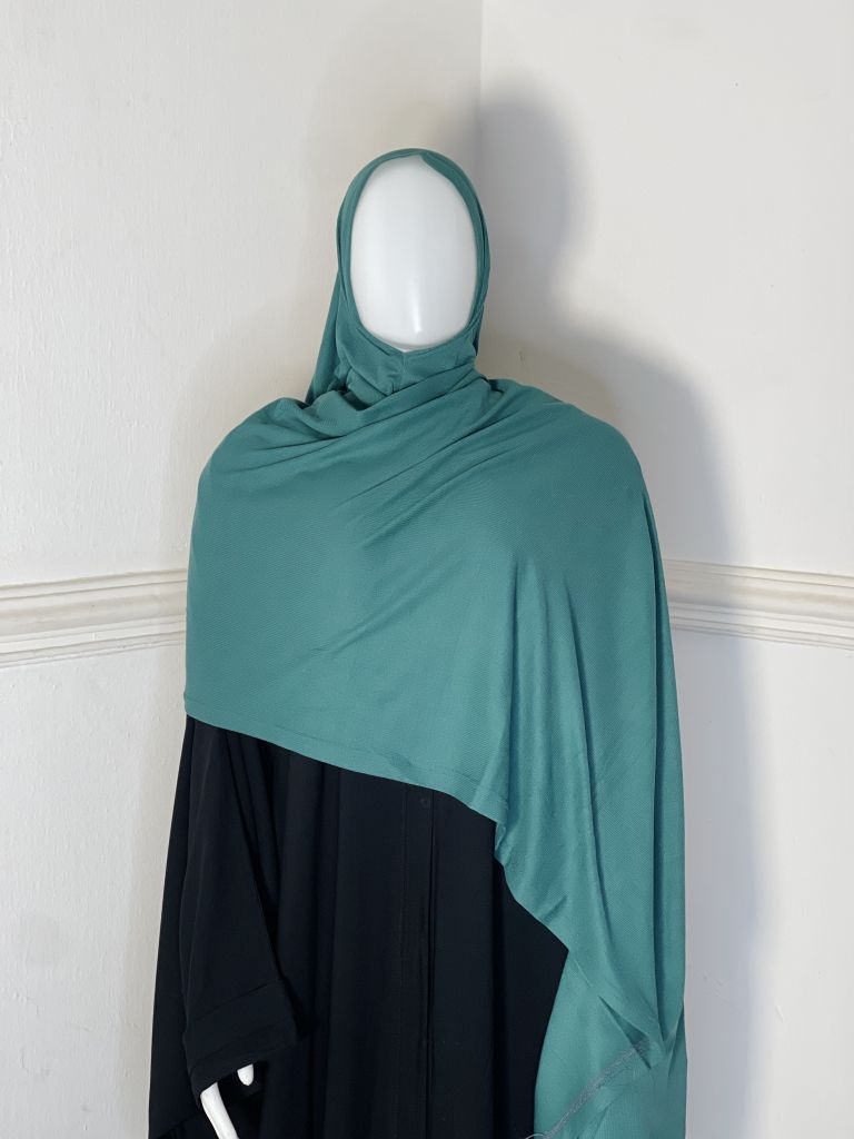 Instant Ribbed jersey hijab