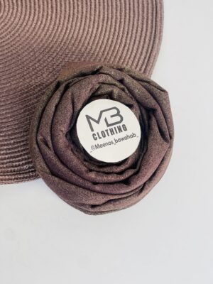 Shimmering chiffon scarves - Dark purple