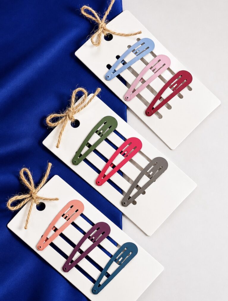 3PCS Snap hijab/hair clips big Pack