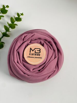 chiffon premium mumtaz big medium scarf/veil - Dusty pink