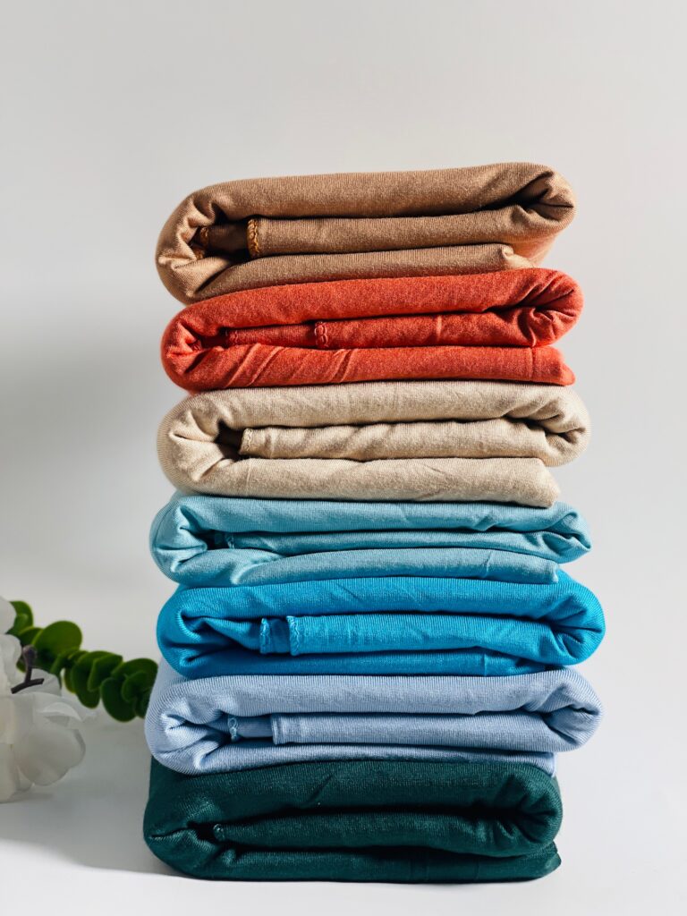 JERSEY SCARVES SMOOTH TEXTURE