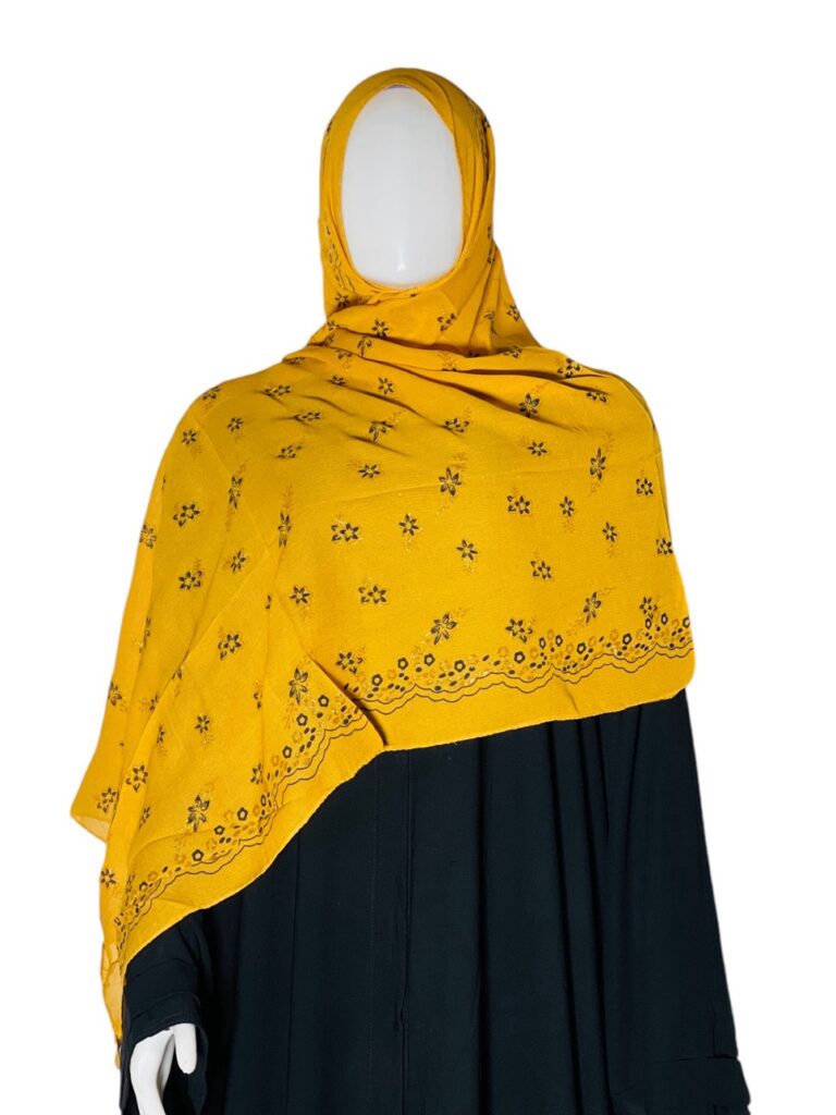 Printed galaxy cotton scarves 1