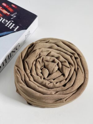 Cotton Blend Hijab Scarves big medium - Taupe