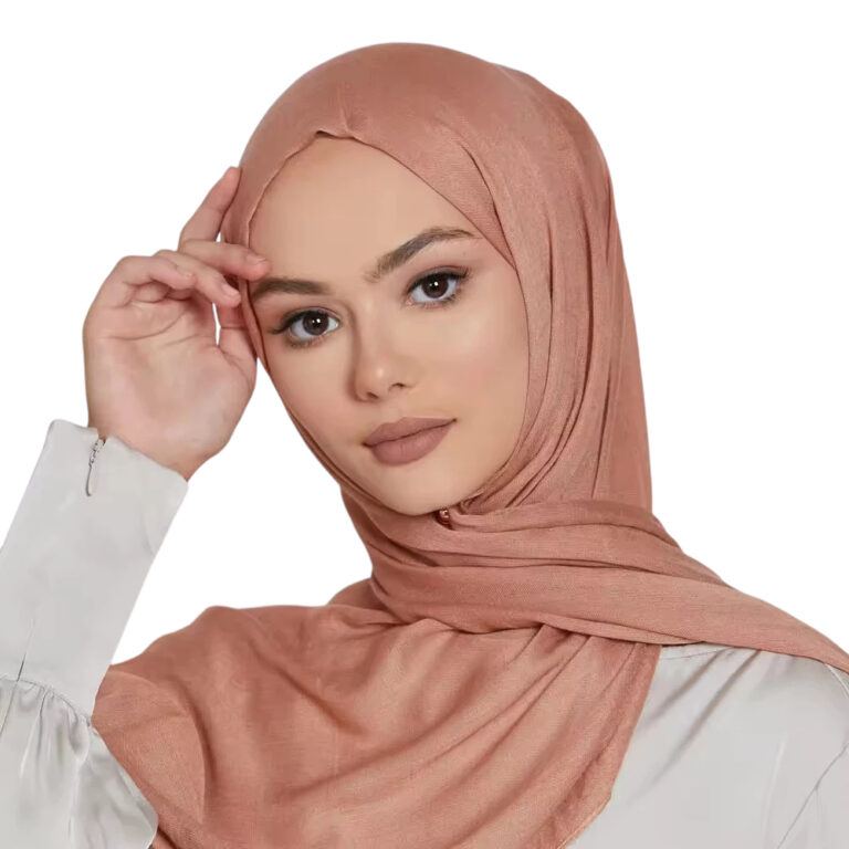 Modal rayon plain cotton scarves