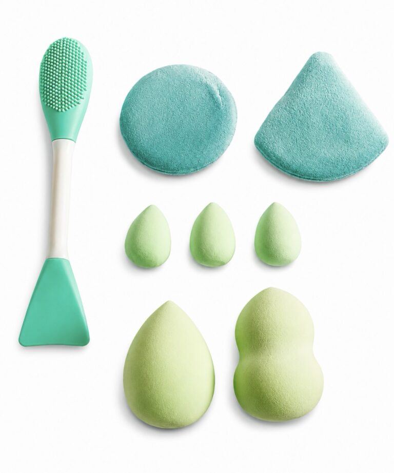 Set of 8pcs face sponge and mask applicator