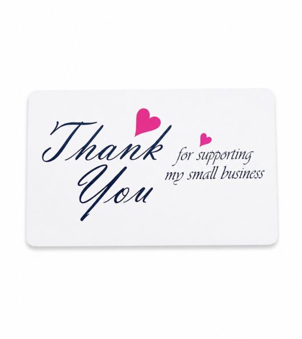 10pcs THANK YOU CARD FOR BUSINESS DESIGN 7