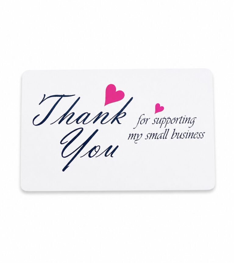 10pcs THANK YOU CARD FOR BUSINESS DESIGN 7