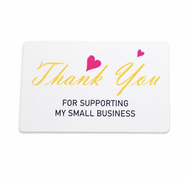 10pcs THANK YOU CARD FOR BUSINESS DESIGN 6