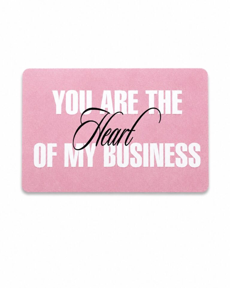 10pcs THANK YOU CARD FOR YOUR BUSINESS DESIGN 1