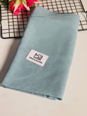 glitter dust chiffon scarves - Faded sky blue