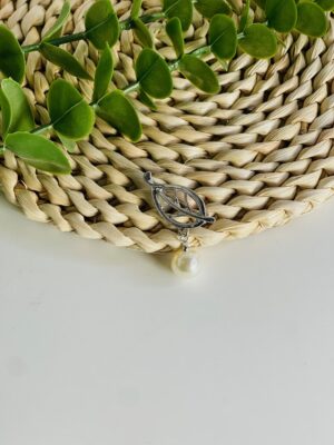 PREMIUM DANGLING PEARL HIJAB PIN - G