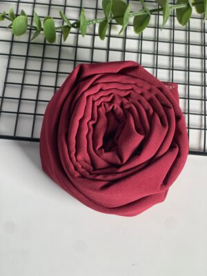 KIDS CHIFFON SCARVES MINI SIZE - Maroon