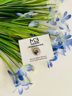 HIJAB MAGNET PREMIUM - Shinny black