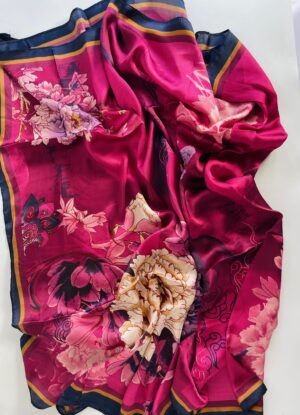 LARGE LUXURY  SILK SCARVES - 21