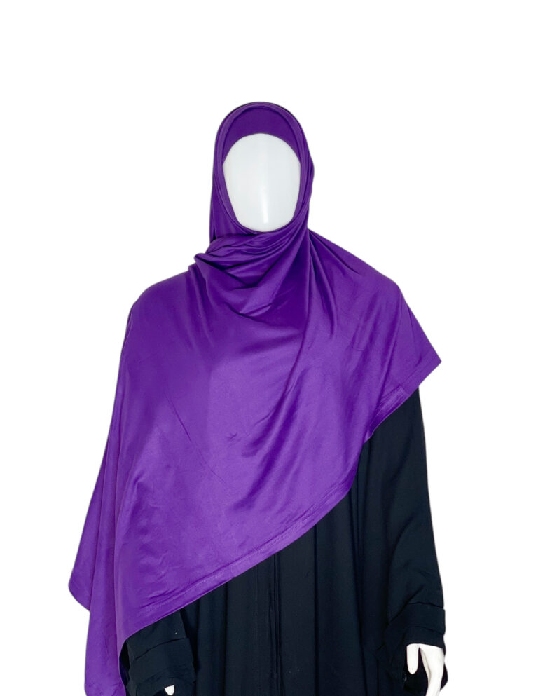 2 IN 1 JERSEY SCARF WITH INNER CAP