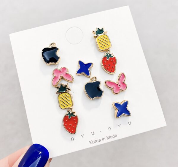 10PCS STUD HIJAB PINS