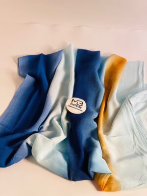 CHIFFON SCARVES MIXED COLORED - Design 11