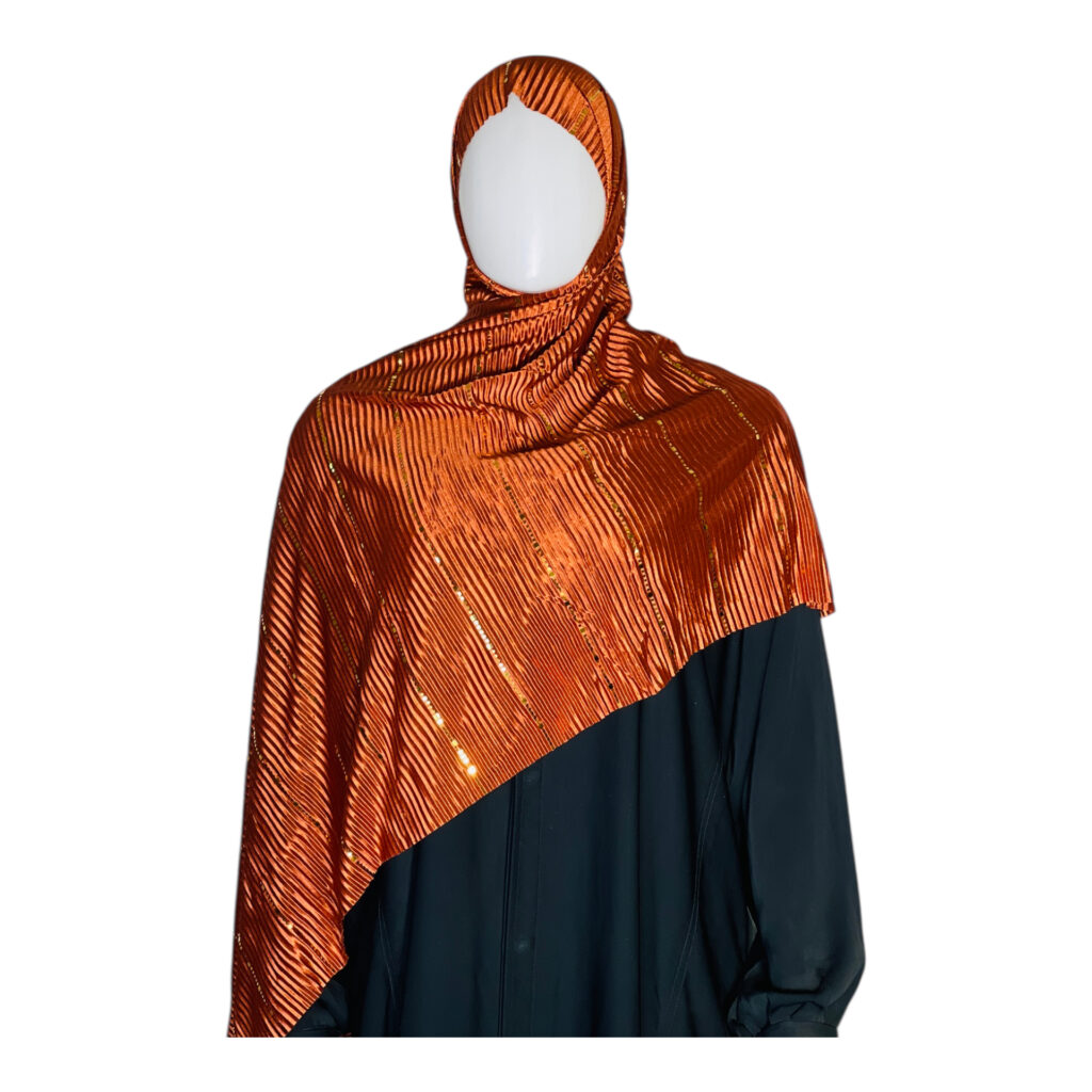 LUXURY PLEATED SILK SCARVES