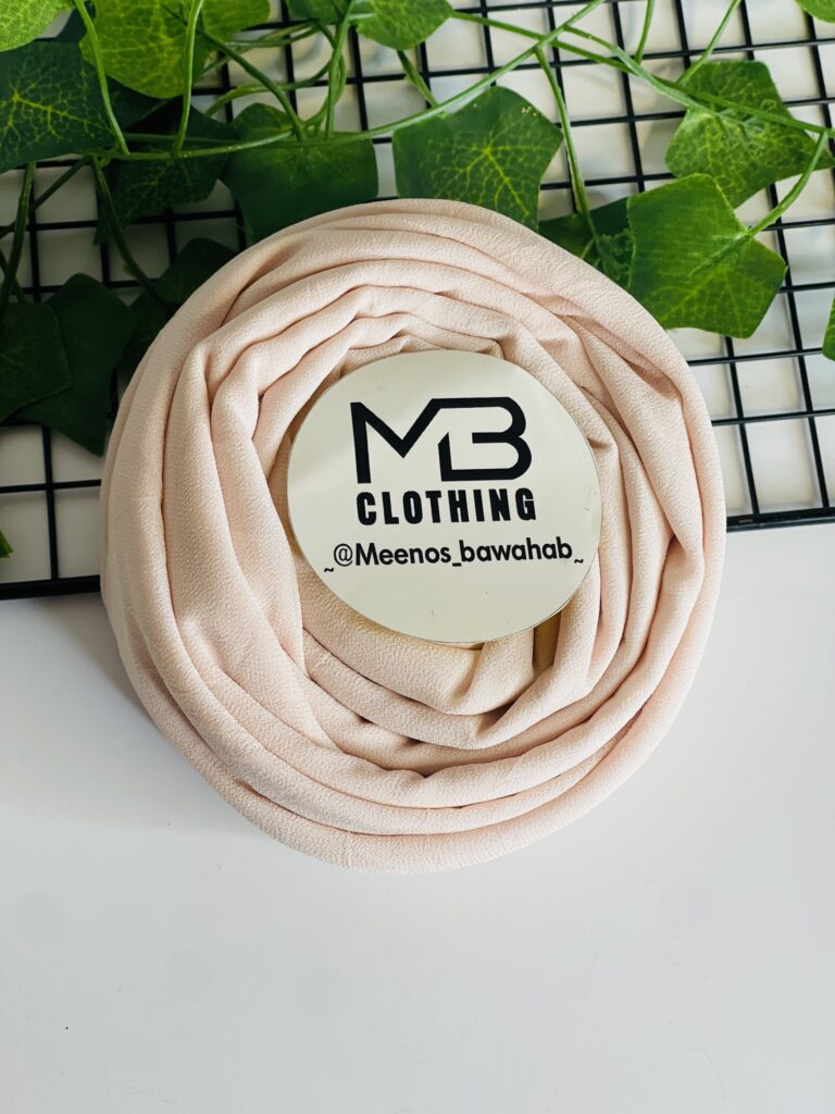 Pale baby pink