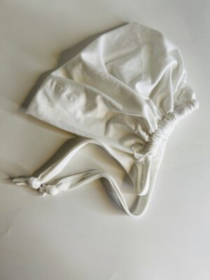 Tie back inner cap - White