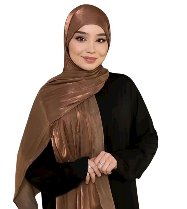 METALLIC CHIFFION SCARVES