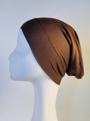 Warda Jersey inner cap - Coffee