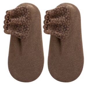 COZY FLOOR SOCKS - Coffee