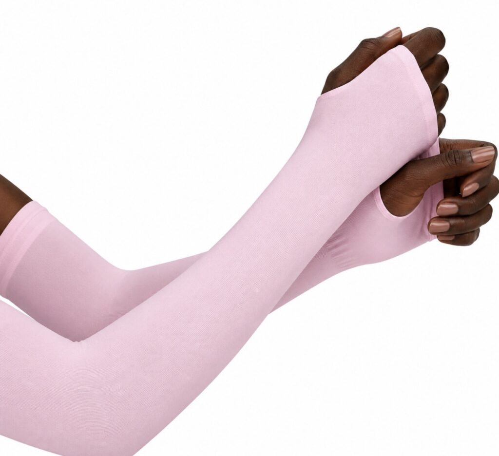 Pale baby pink
