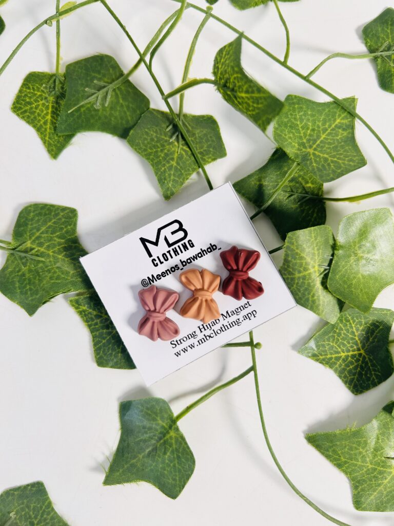 BOW SHAPE HIJAB MAGNET 2