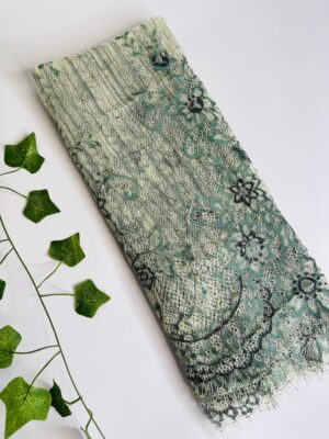 TURKISH CHANTILLY VEILS - Design 3