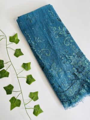 TURKISH CHANTILLY VEILS - Design 5