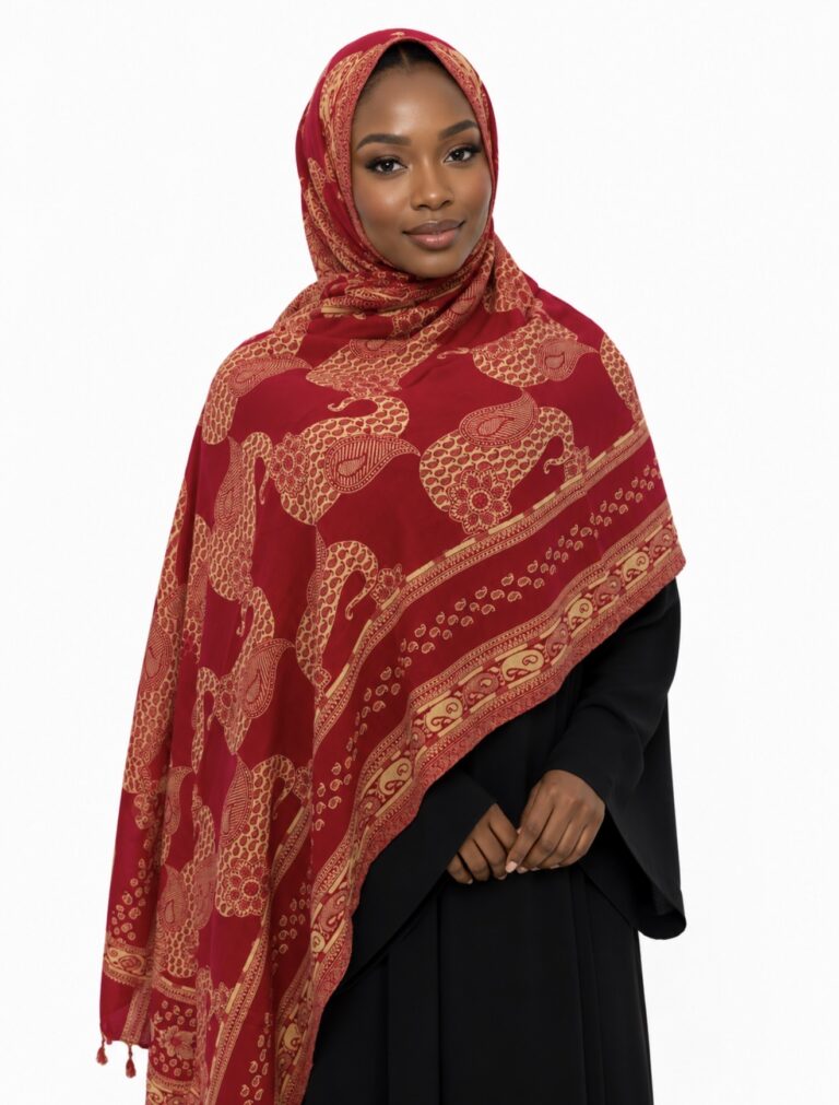 Royal Reversible Pashmina veil