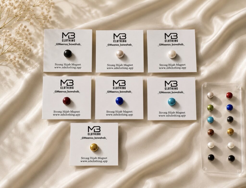 Colorful mini Hijab magnet
