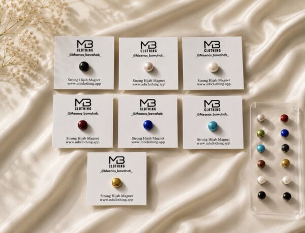 Colorful mini Hijab magnet