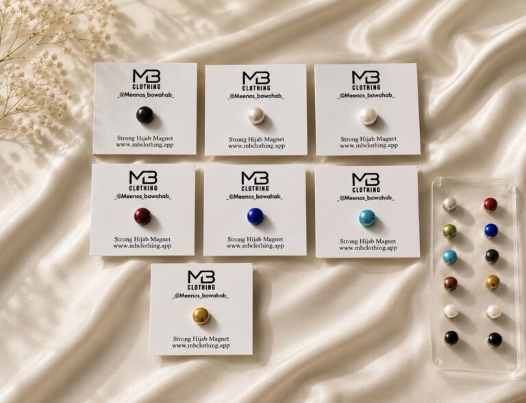 Colorful mini Hijab magnet