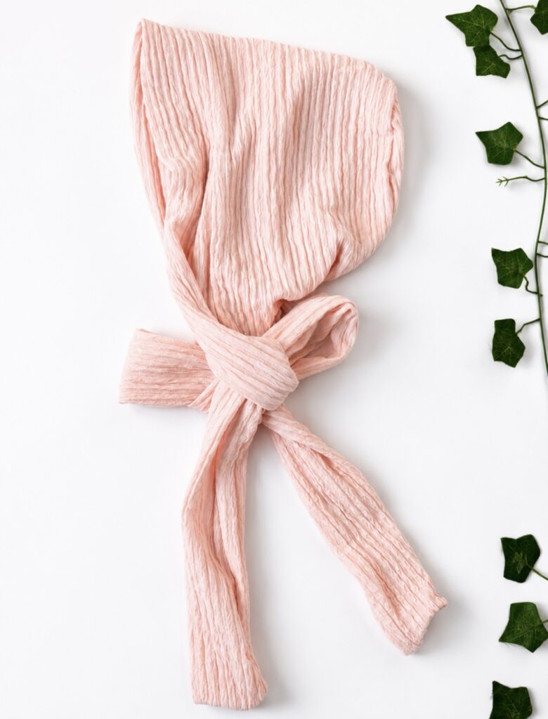 Pale baby pink